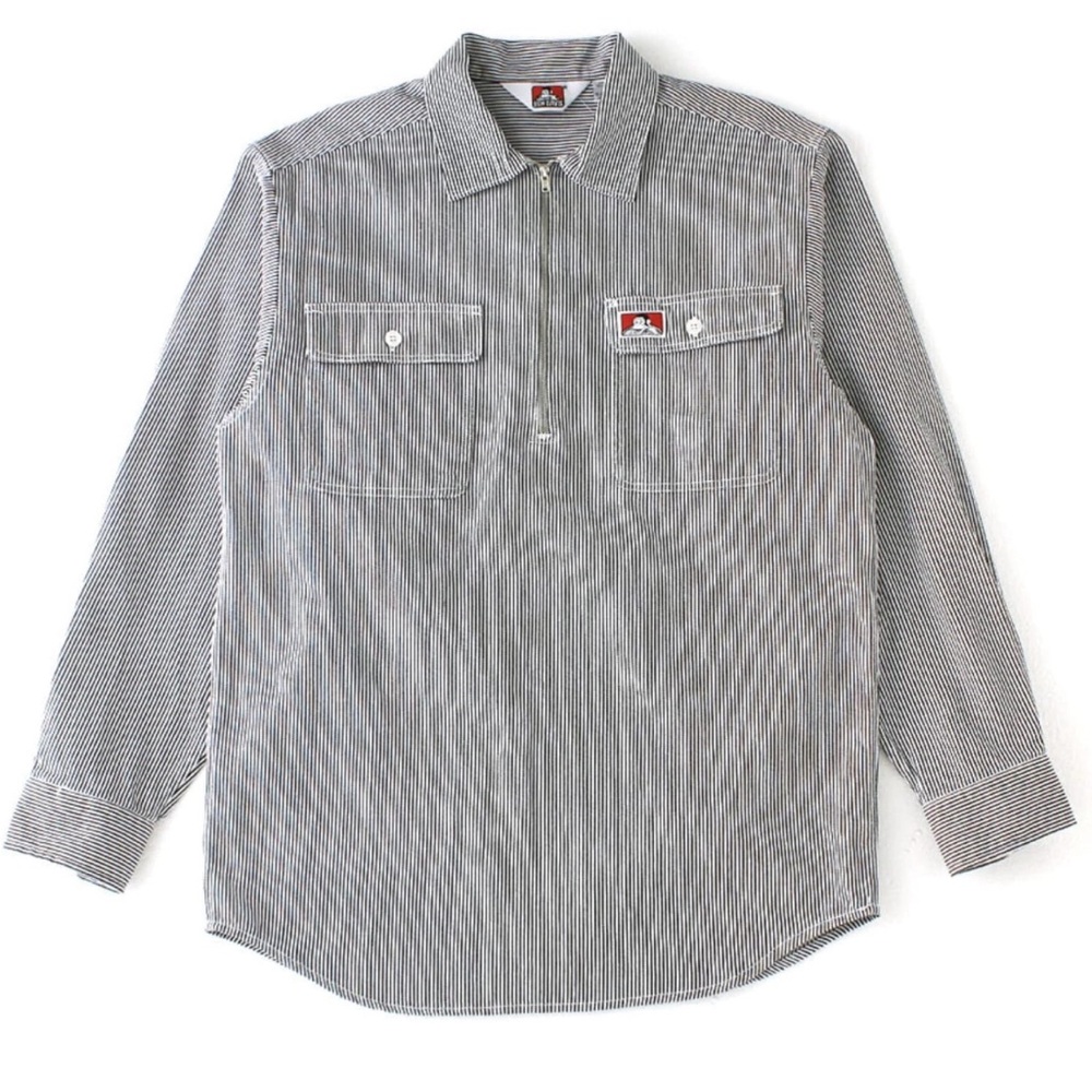 Ben Davis long sleeve zip shirt